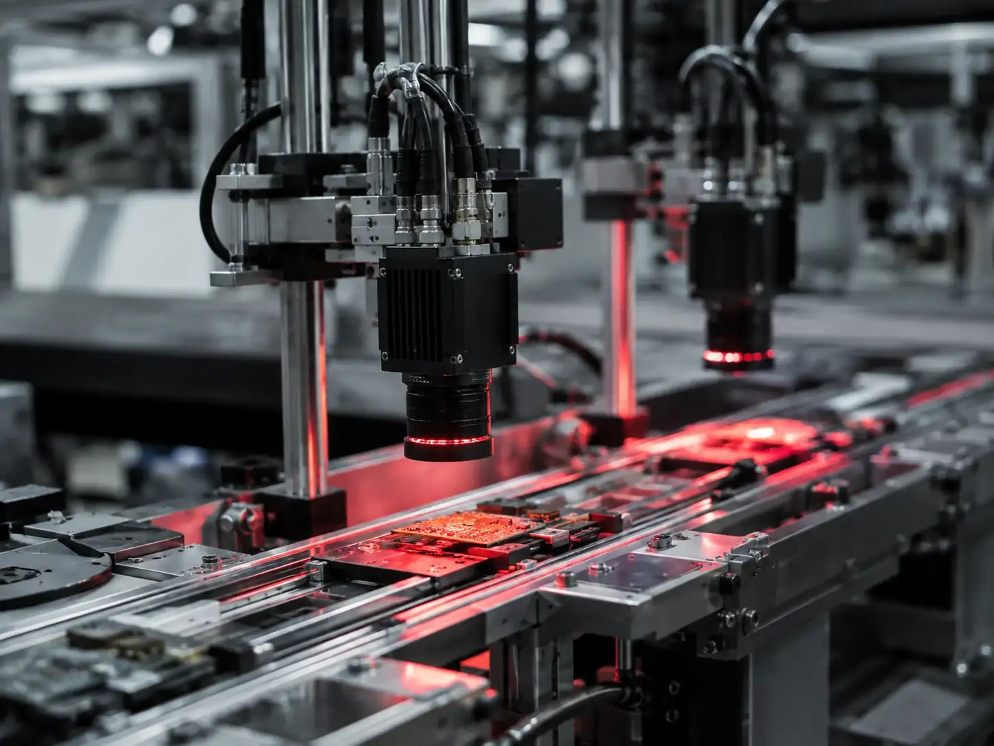 Machine vision and optical equipment