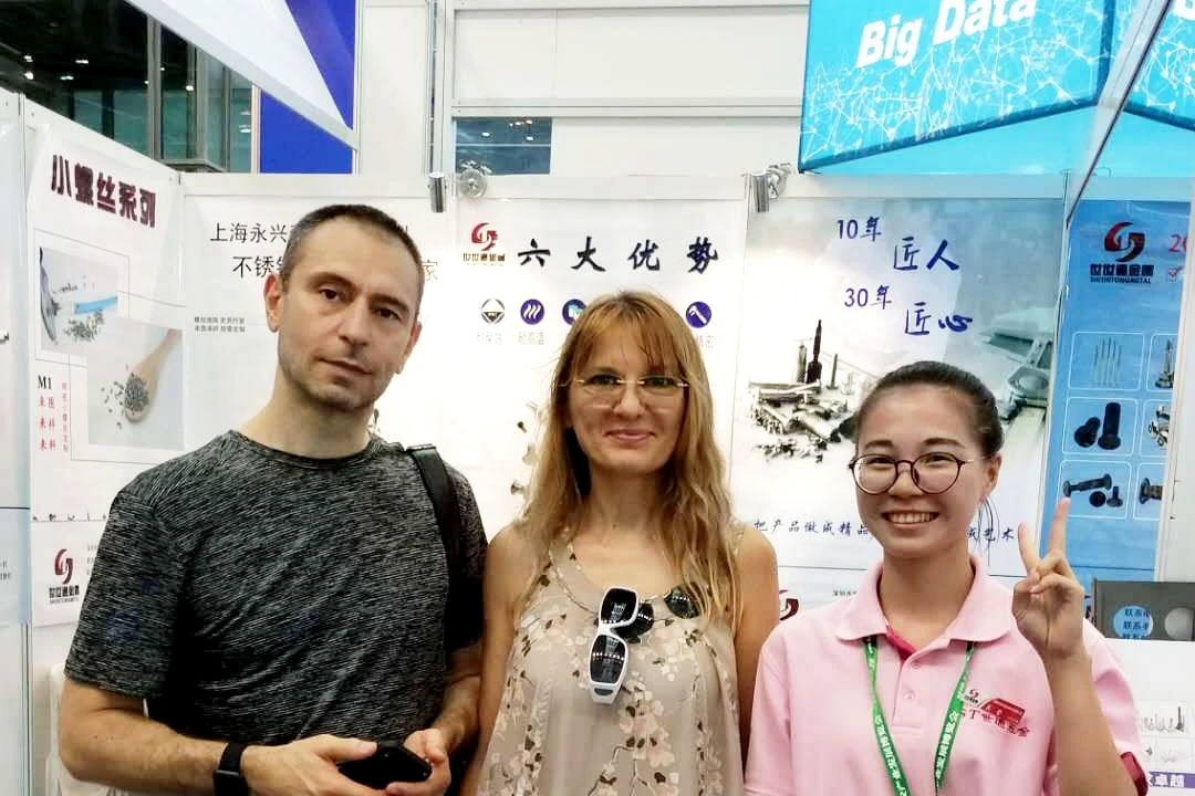 International Customers at Trade Show
