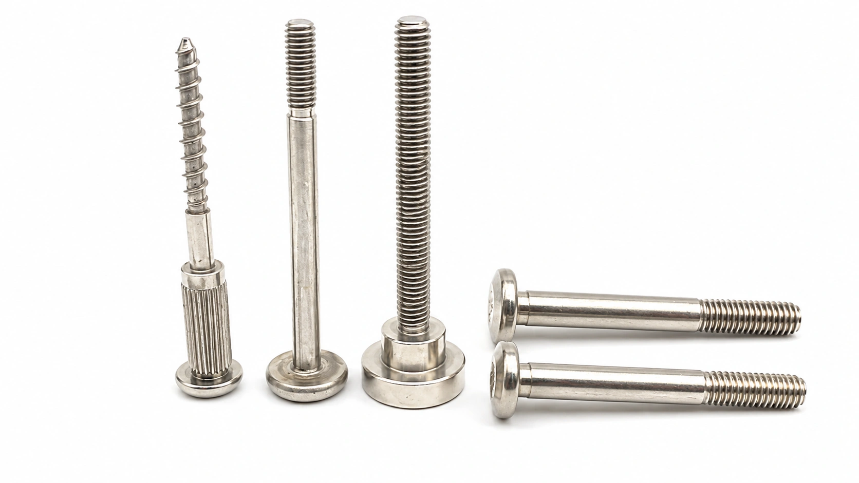Mechanical assembly utilizing custom shoulder screws
