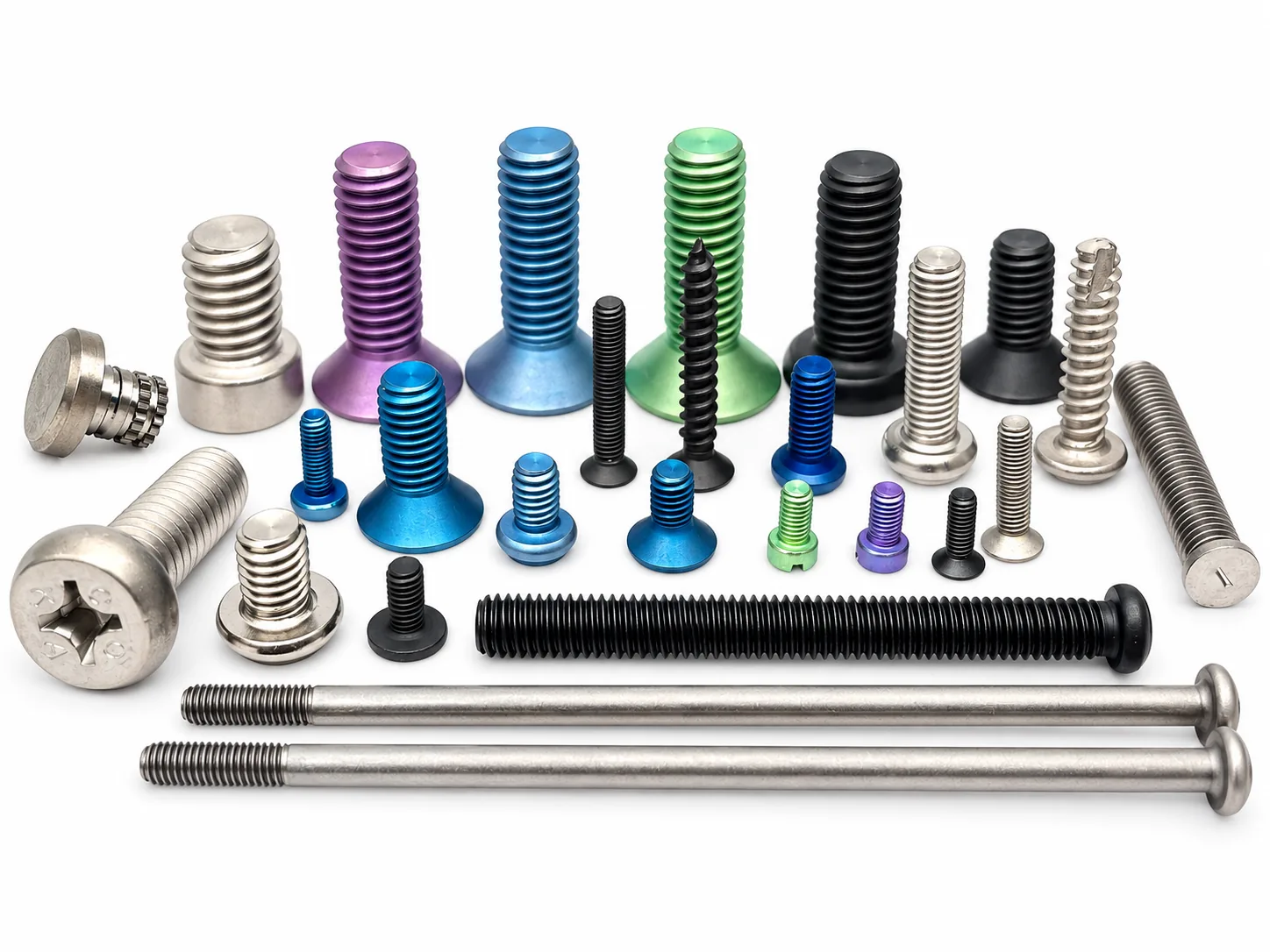 Material-Specific Extra-Long Screws