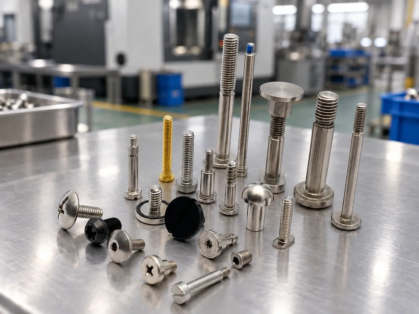 Custom Stainless Steel Screws Manufacturing