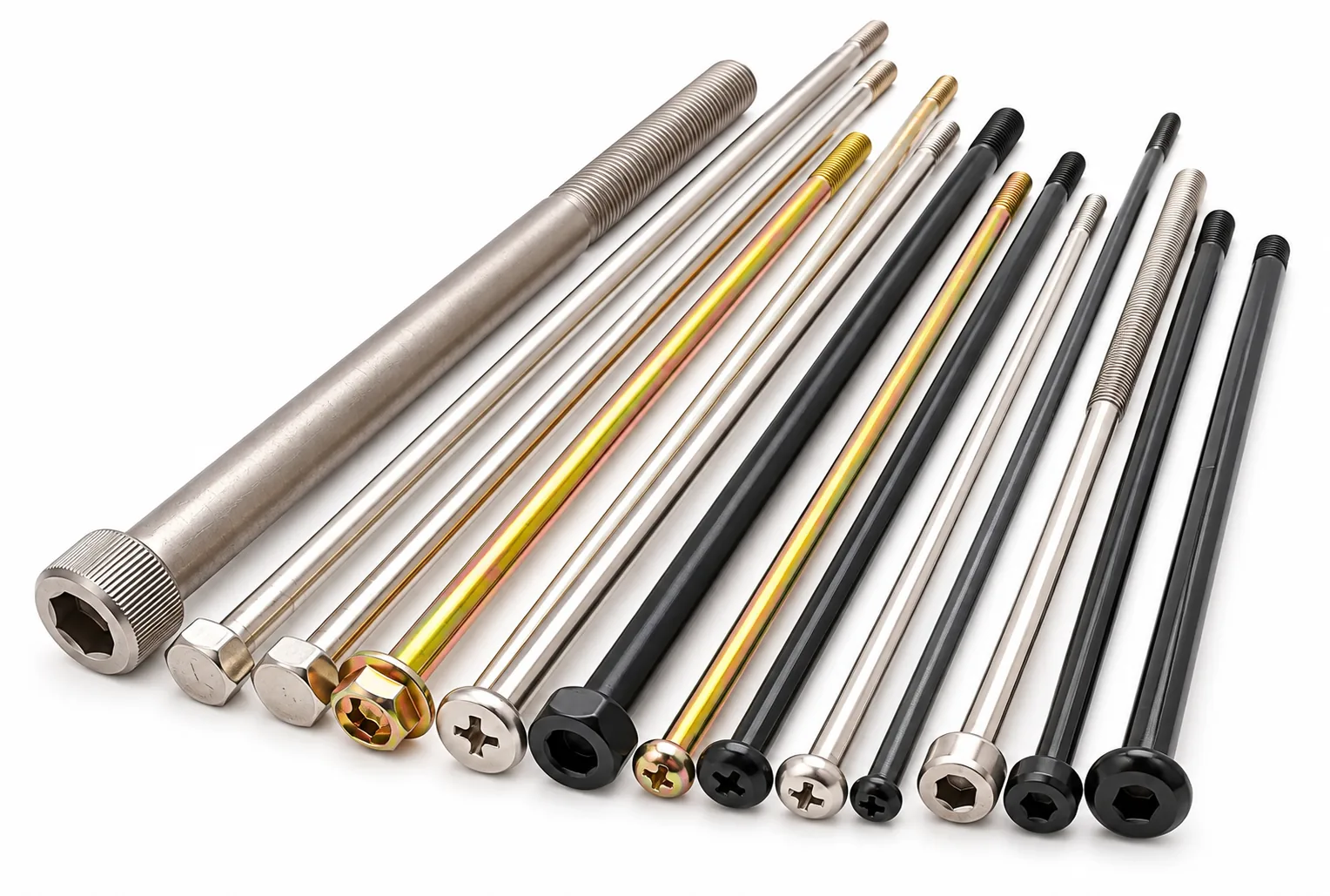 Small-Diameter & Thin Extra-Long Screws