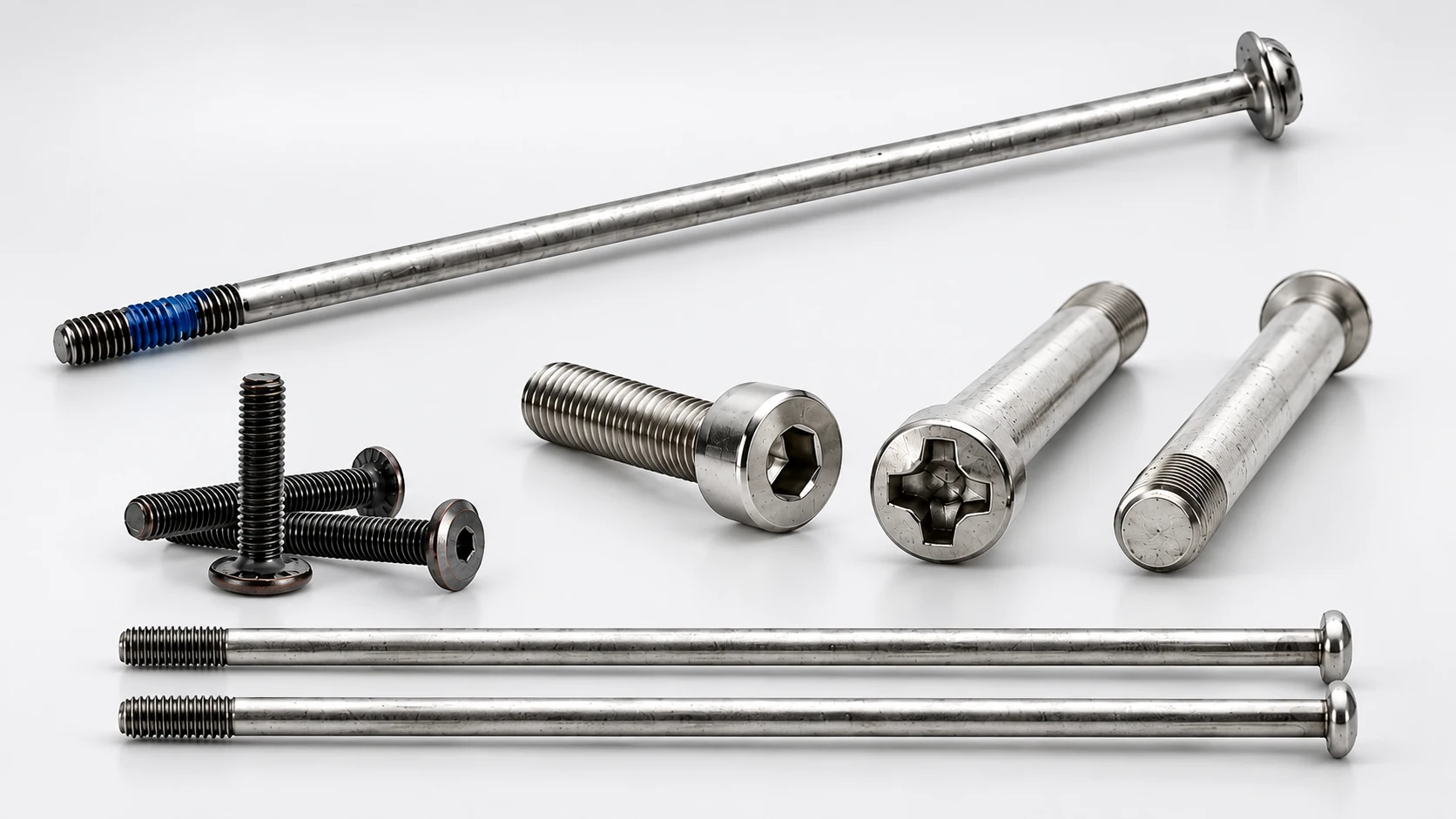 Custom Long Machine Screws Manufacturing