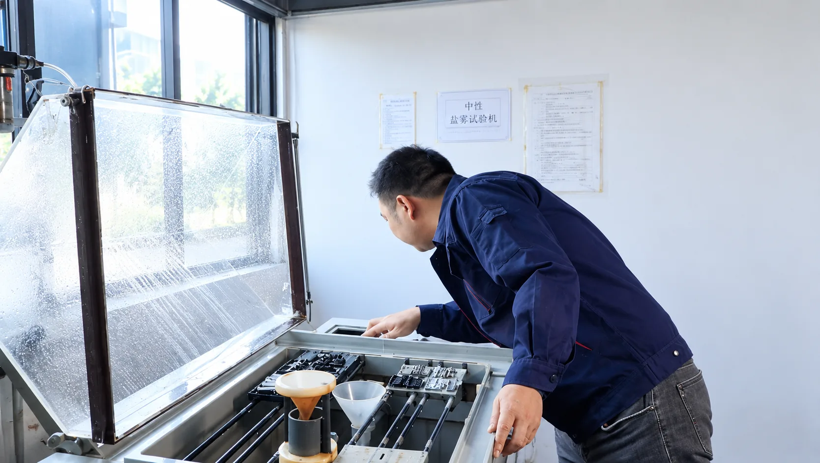 Engineering drawing and coated screw samples