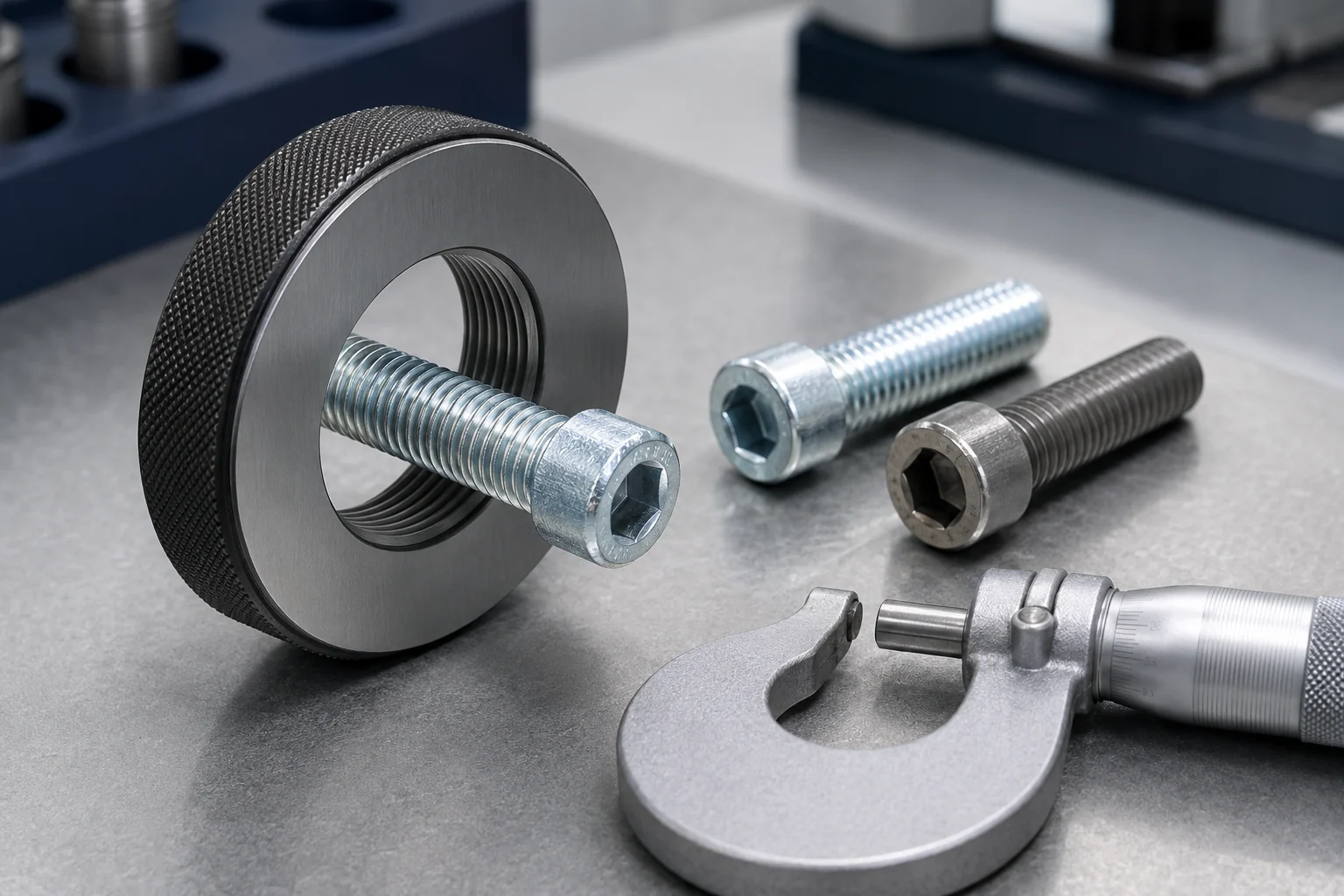 Surface treatment affecting screw tolerances
